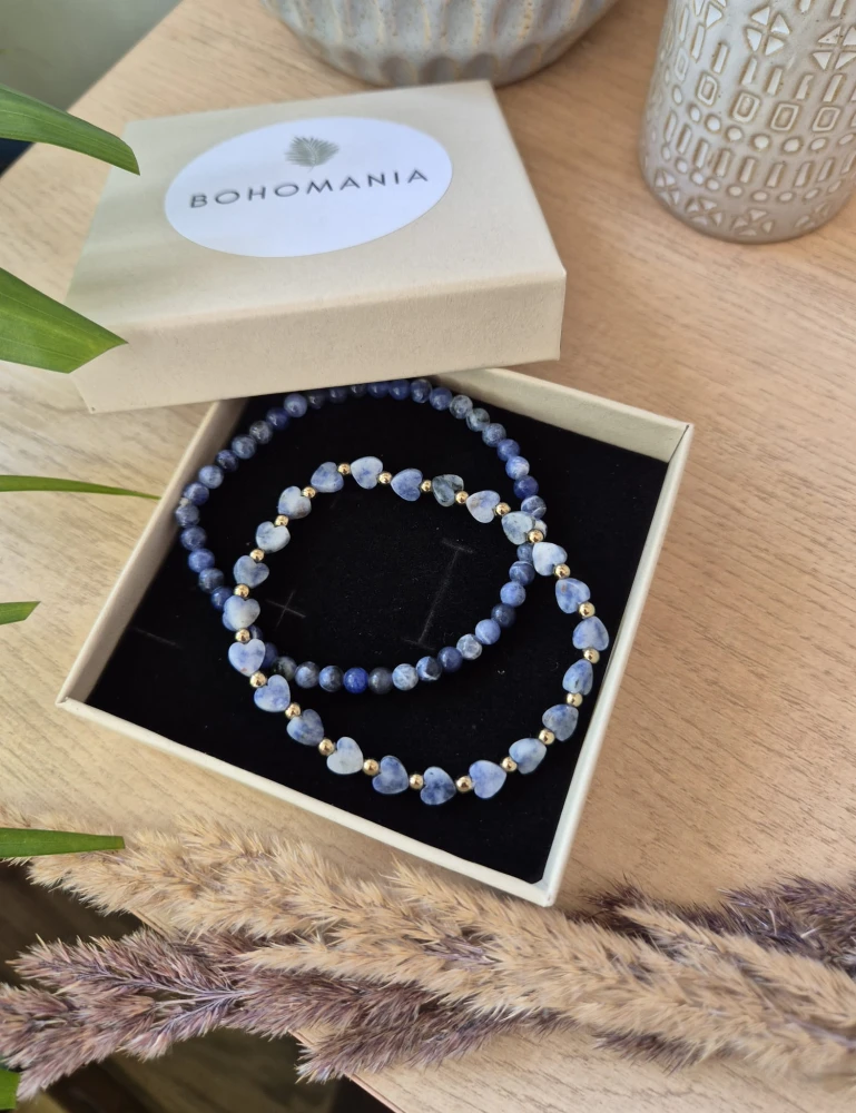 Spokój i Równowaga – Zestaw dla Mamy | Sodalit i Awenturyn | Prezent z dedykacją