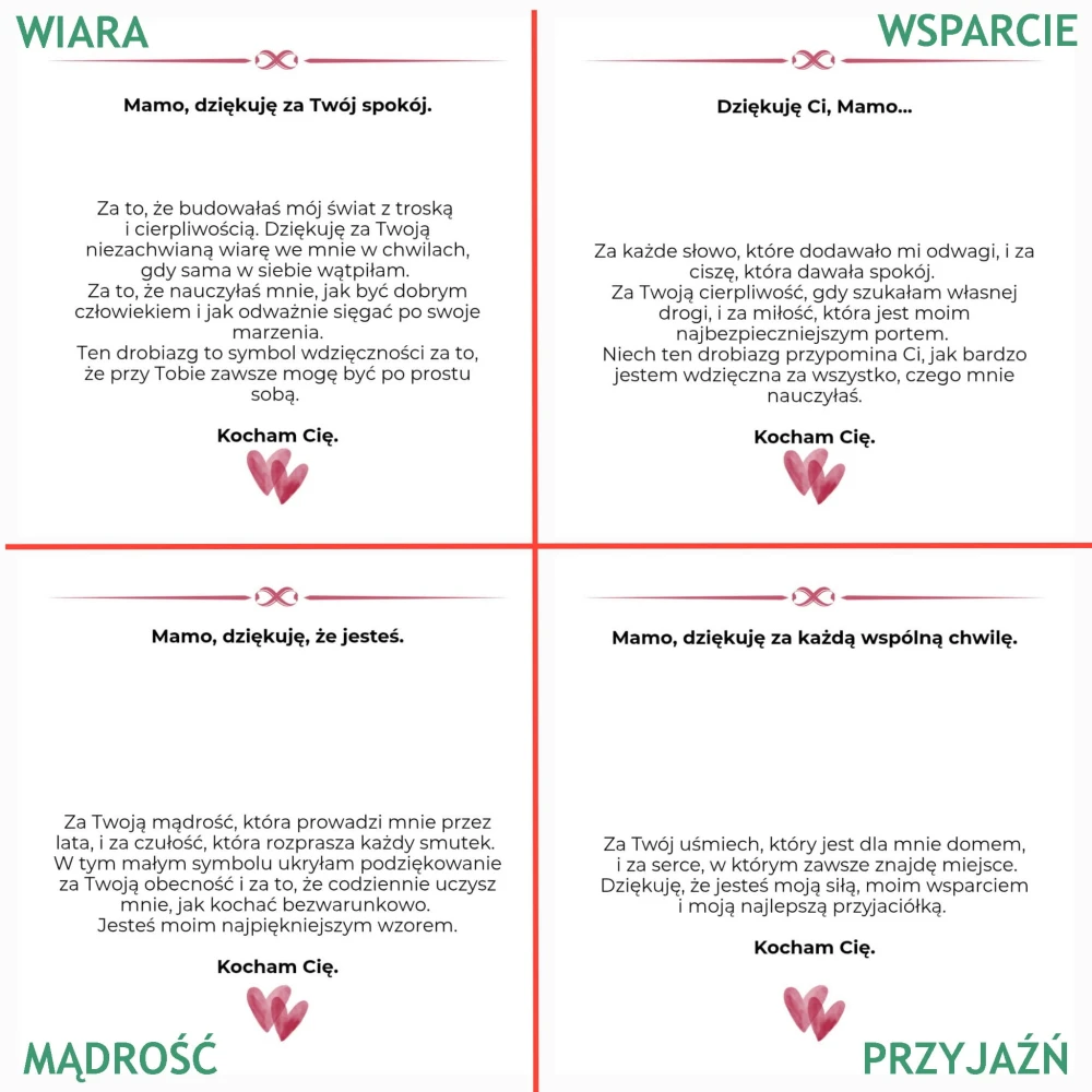 Pewność Siebie i Odwaga – Zestaw dla Mamy | Sodalit i Noc Kairu | Prezent z dedykacją