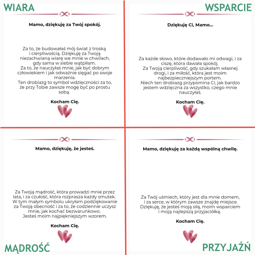 Radość i Optymizm – Zestaw dla Mamy | Jaspis Dalmatyński i Amazonit | Prezent z dedykacją