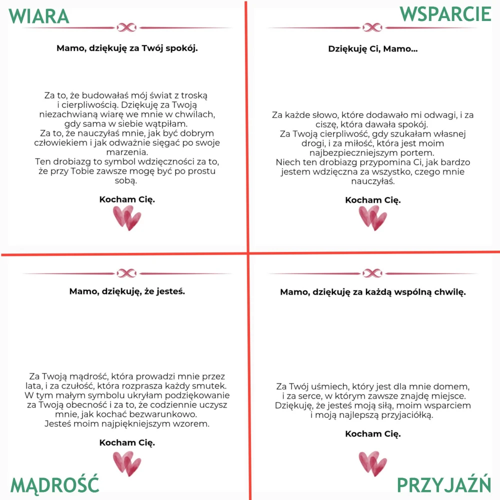 Intuicja i Wewnętrzny Spokój – Zestaw dla Mamy | Labradoryt i Howlit | Prezent z dedykacją