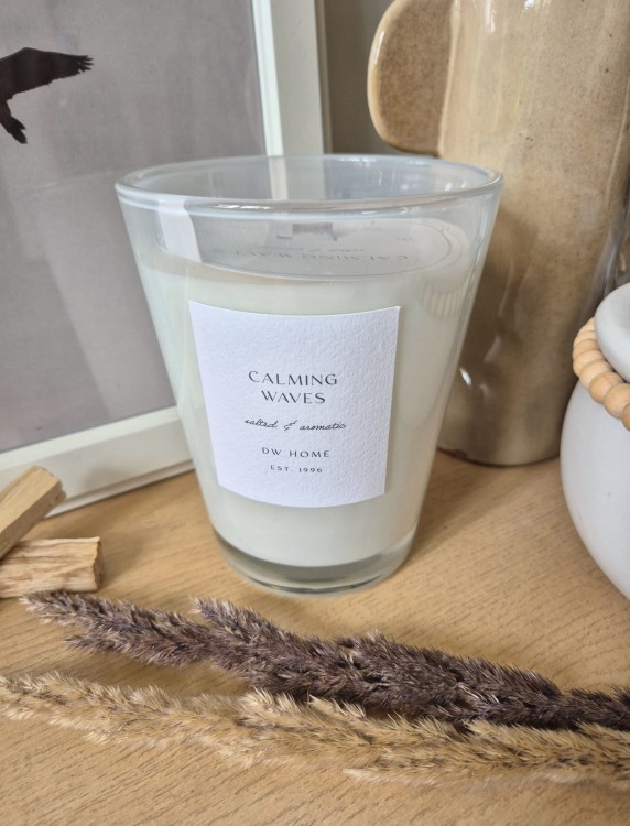 DW HOME Calming Waves - Świeca Cytrusy, piżmo i cedr 598g