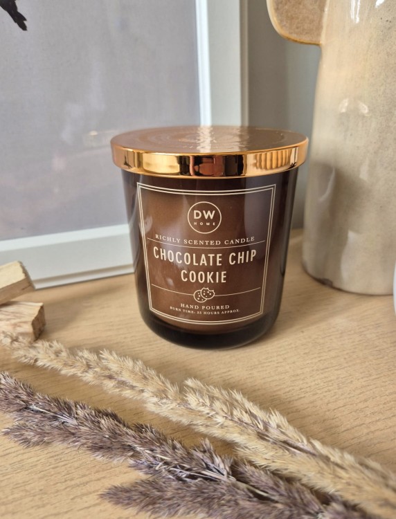 DW HOME Chocolate Chip Cookie - Świeca czekoladowe ciasteczka z wanilią 269g
