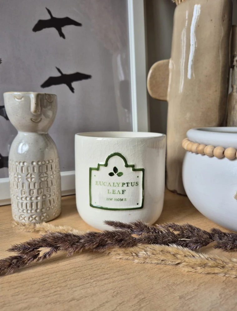 DW HOME Eucalyptus Leaf - Świeca eukaliptus, szałwia, rozmaryn 374g