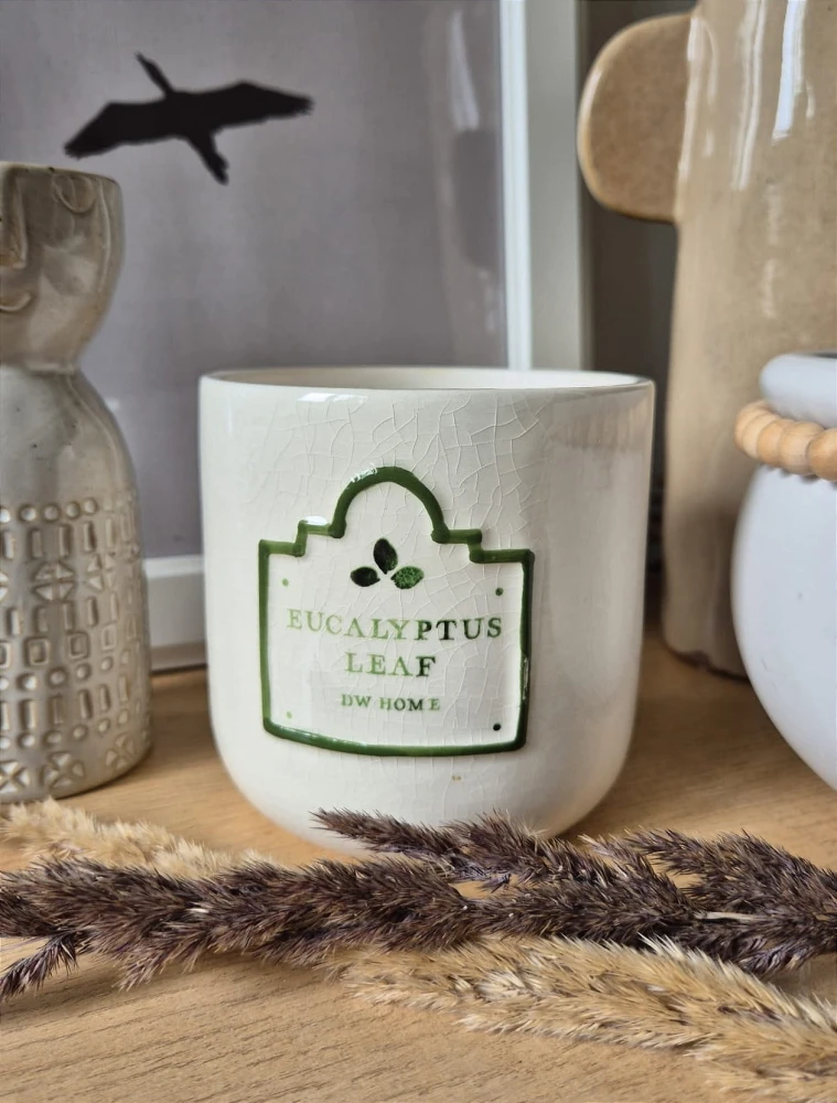 DW HOME Eucalyptus Leaf - Świeca eukaliptus, szałwia, rozmaryn 374g