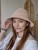 Ażurowy Bucket Hat ELBA na lato | Różowy Letni Kapelusz Damski (Regulowany)