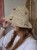 Ażurowy Bucket Hat ELBA na lato | Granatowy Letni Kapelusz Damski (Regulowany)