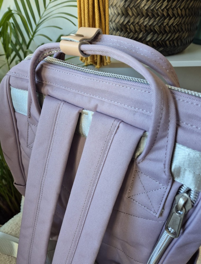 Himawari Plecak wodoodporny do pracy, na podróż, do szkoły i na uczelnię : kolor lawendowy