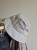 Lniany kapelusz na lato | Bucket hat damski - męski 54-56cm | 100% len, kolor szary