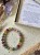 WAGA Bransoletka zodiakalna | Jadeit turmalinowy - Obfitość i ochrona
