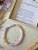 WAGA Bransoletka zodiakalna | Jadeit morganitowy - Szczęście i miłość