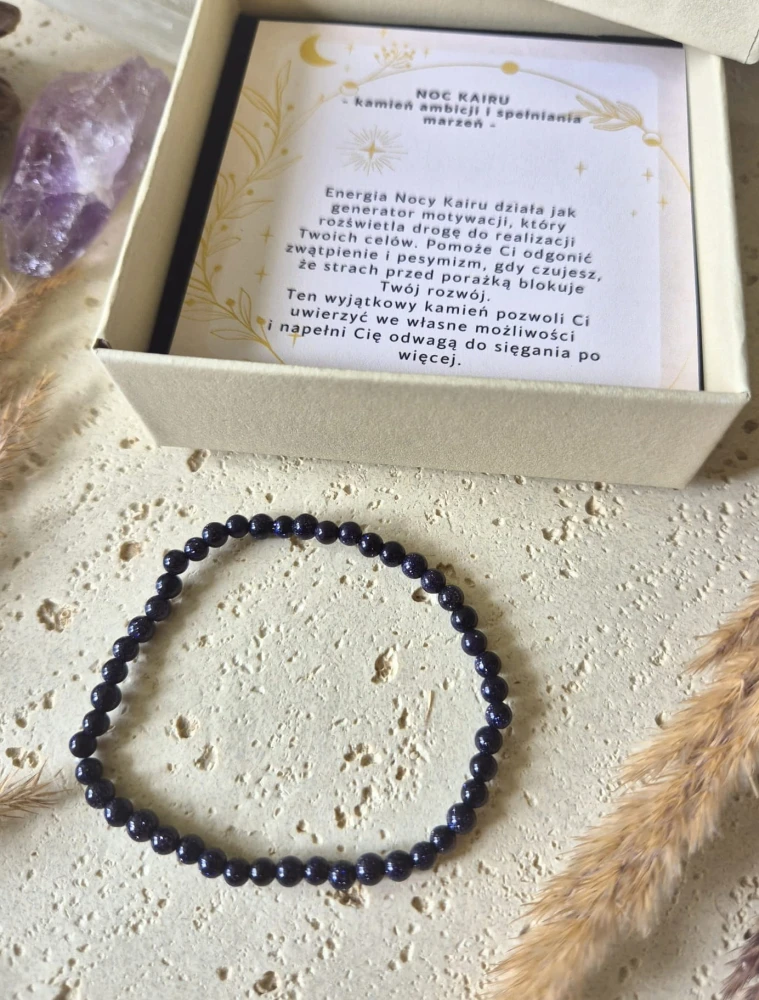 KOZIOROŻEC Bransoletka zodiakalna | Noc kairu - odważne spełnianie marzeń
