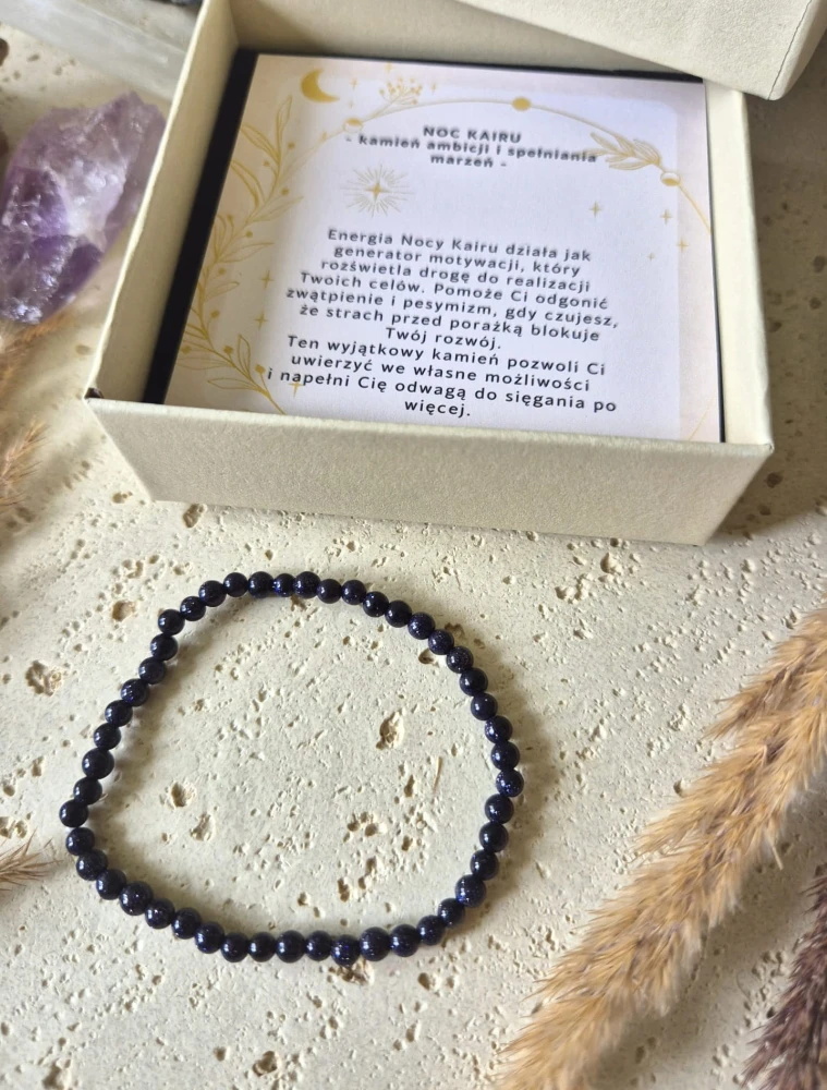 LEW Bransoletka zodiakalna | Noc kairu - odważne spełnianie marzeń