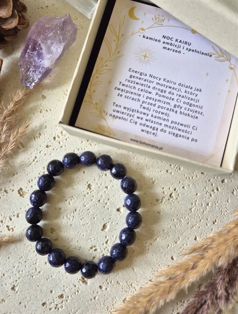 KOZIOROŻEC Bransoletka zodiakalna | Noc kairu - odważne spełnianie marzeń