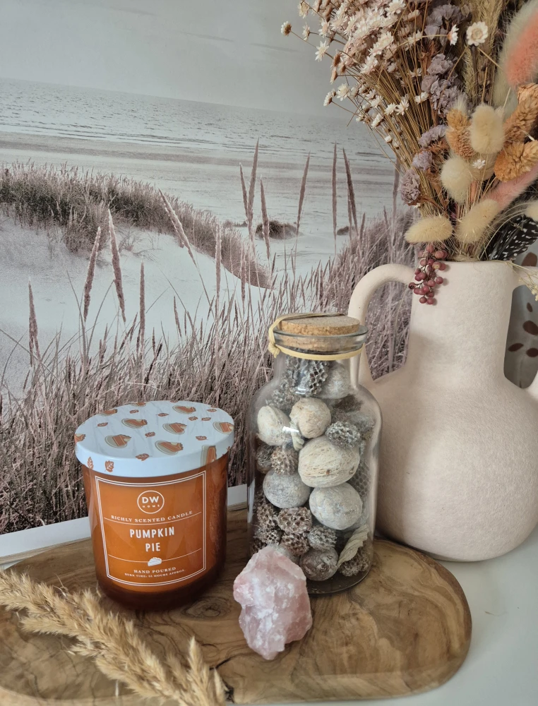 DW HOME Pumpkin Pie - Świeca jesienna ciasto dyniowe z masłem i przyprawami korzennymi 266g