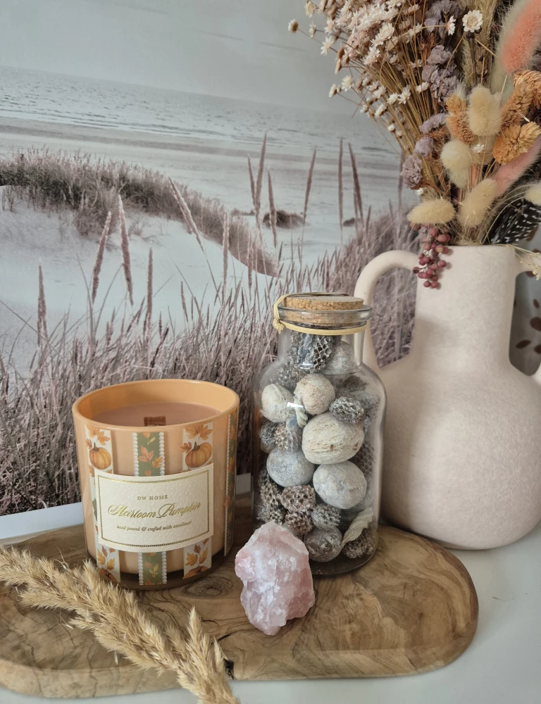 DW HOME Heirloom Pumpkin - Świeca jesienna cynamon, goździki i cynamon 388g