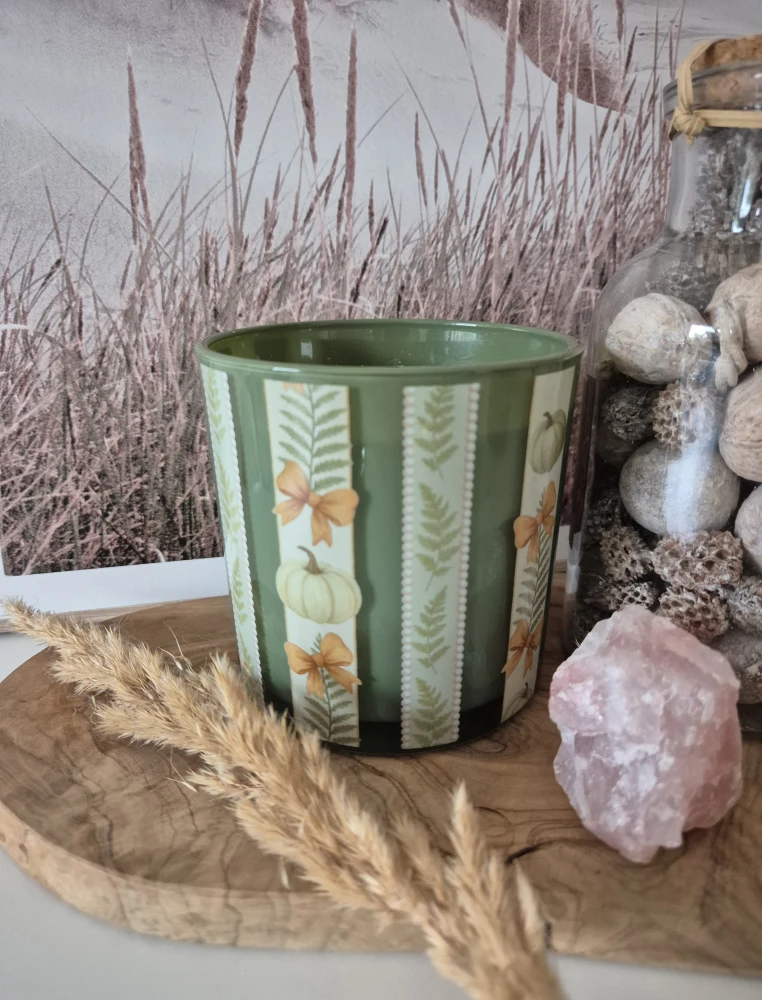 DW HOME Autumn morning - Świeca jesienna mech, jabłko, cynamon i mięta 388g