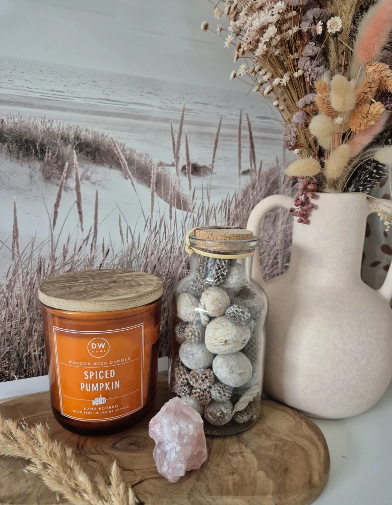 DW HOME Spiced Pumpkin - Świeca jesienna dynia, cynamon, imbir, wanilia 335g