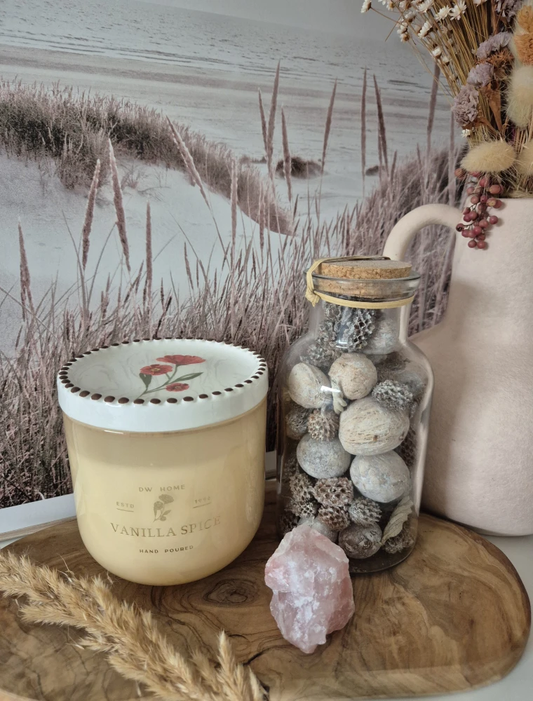 DW HOME Vanilla Spice - Świeca jesienna Wanilia i przyprawy korzenne 394g