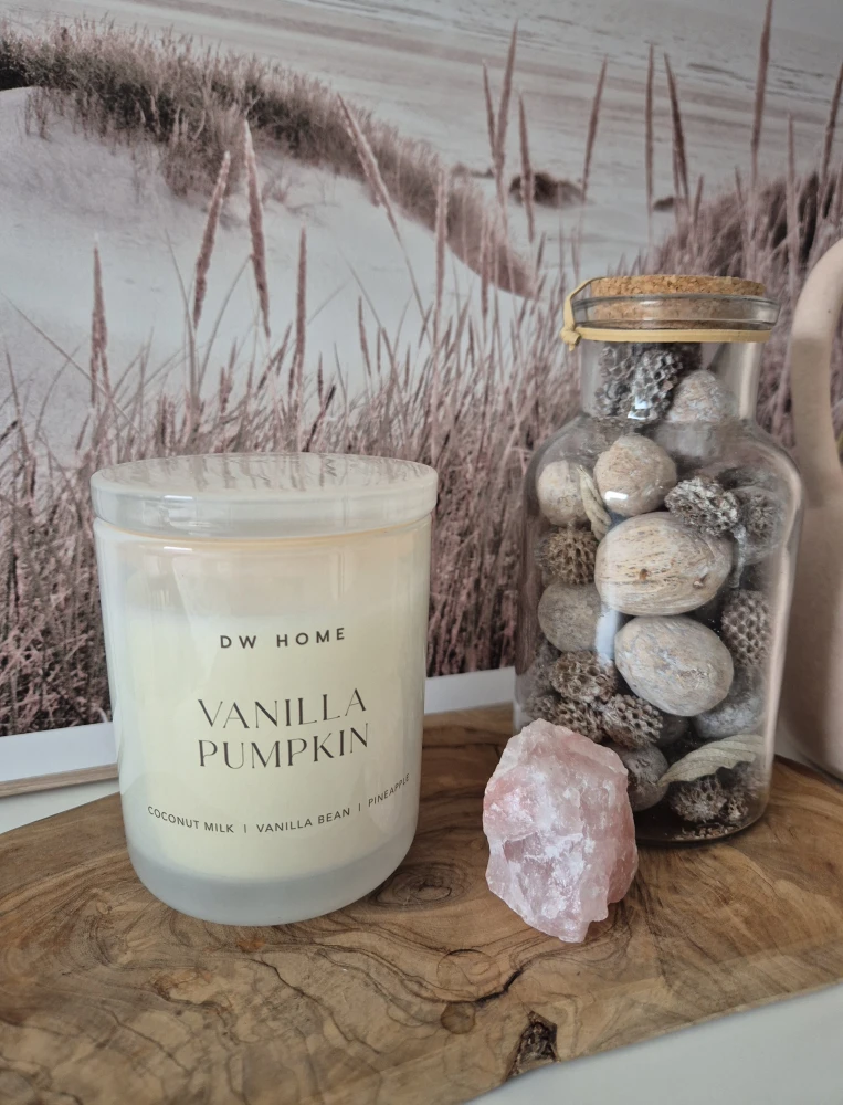 DW HOME Vanilla Pumpkin - Świeca jesienna wanilia, mleko kokosowe, ananas 255g