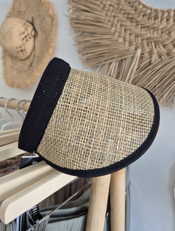 Natural - Damski daszek na lato/ Kolor beżowy 100% bawełna