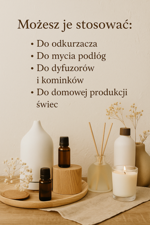 Olejki zapachowe zastosowanie