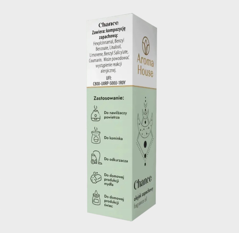 Aroma House Olejek zapachowy Chance 10ml – do dyfuzora i codziennego sprzątania