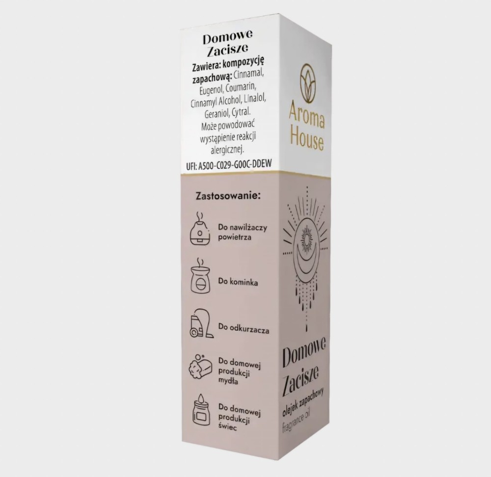 Aroma House Olejek zapachowy Domowe zacisze 10ml (jesienny zapach) – do dyfuzora i codziennego sprzątania