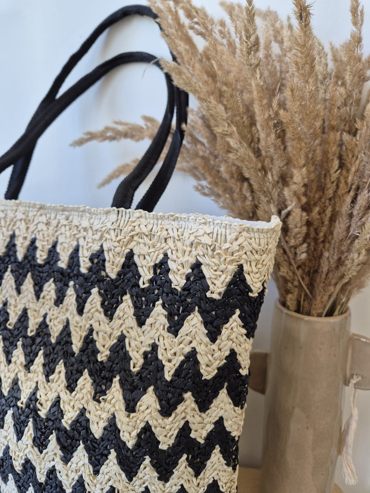 Zella - Boho torebka zapinana na zamek