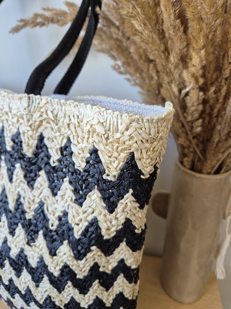 Zella - Boho torebka zapinana na zamek