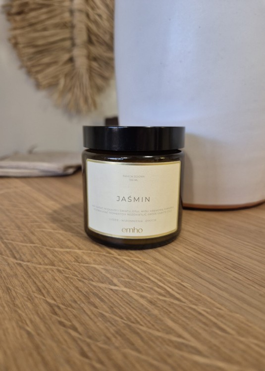 świeca sojowa jaśmin