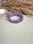 Bransoletka zodiakalna PANNA ametyst na gumce – spokój i równowaga
