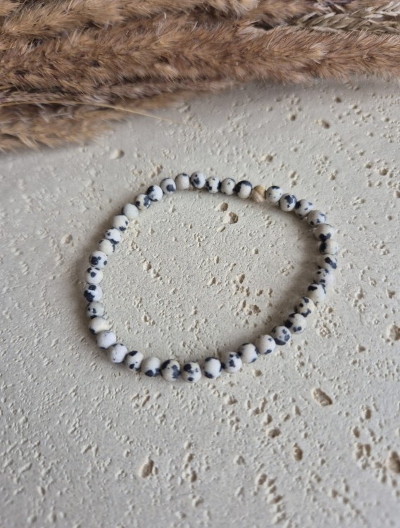 Jaspis dalmatyński Kamień wojowników - mat 4,5 mm