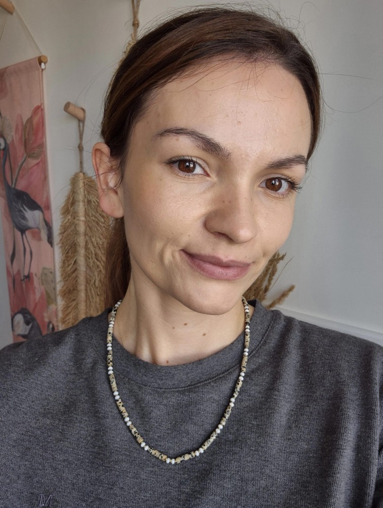 Jaspis dalmatyński Kamień wojowników | Masa perłowa i hematyt