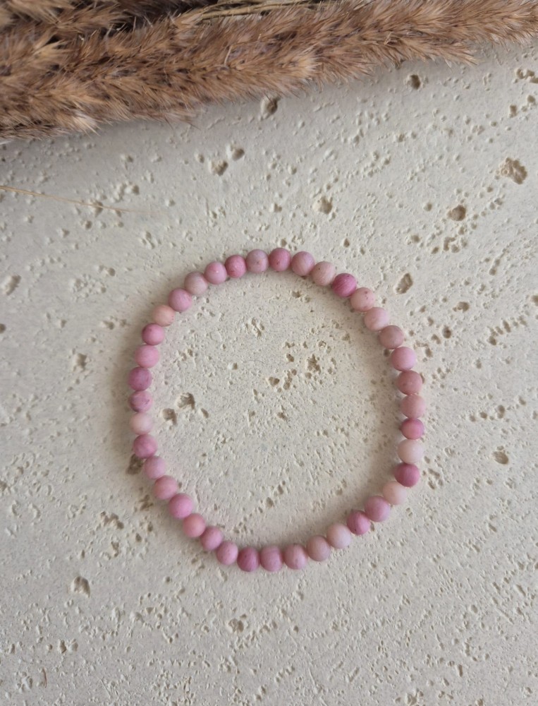 Rodonit Kamień serca - mat 4,5 mm