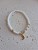 Amulet Dobrostanu i Harmonii | Księżyc – Bransoletka na gumce z jadeitem i stal szlachetna