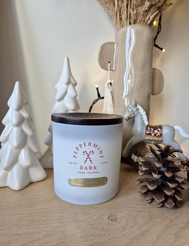 DW HOME Peppermint Bark - Świeca zimowa czekolada i mięta