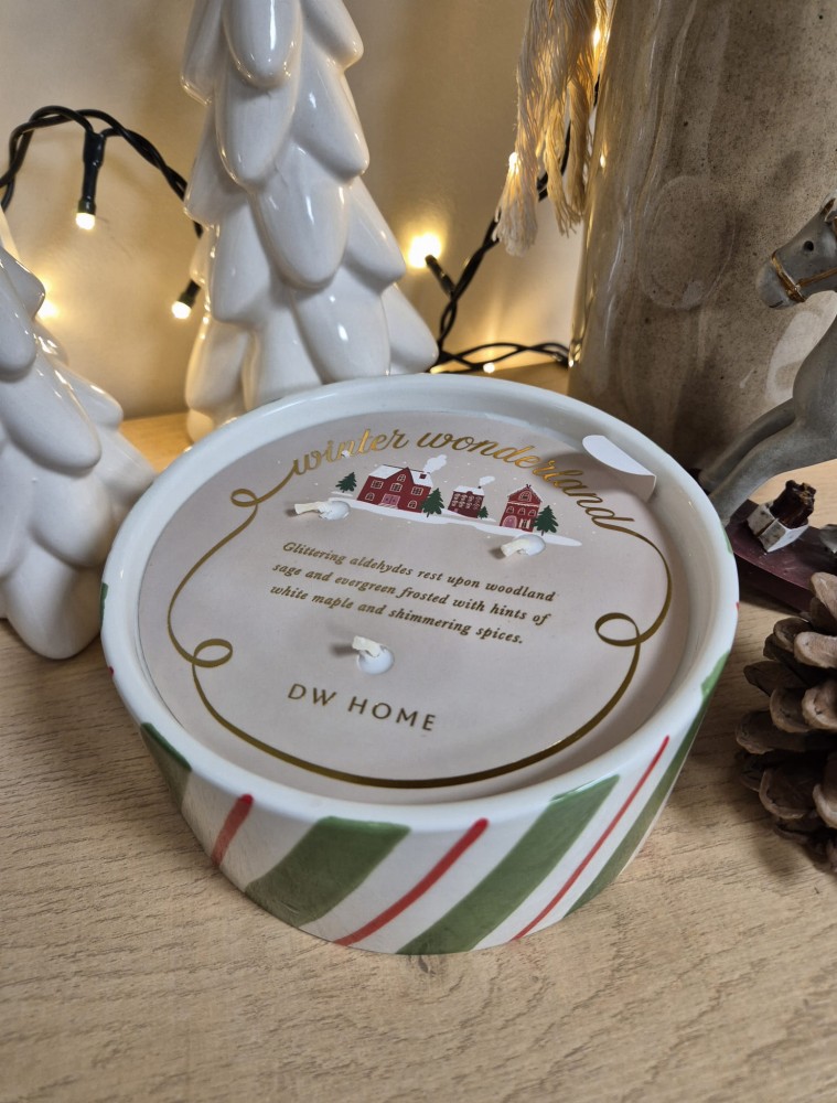 DW HOME Winter Wonderland - Świeca zimowa las, szałwia, biały klon, przyprawy korzenne 536