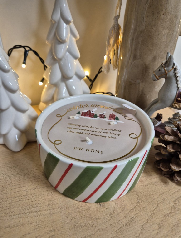 DW HOME Winter Wonderland - Świeca zimowa las, szałwia, biały klon, przyprawy korzenne 536