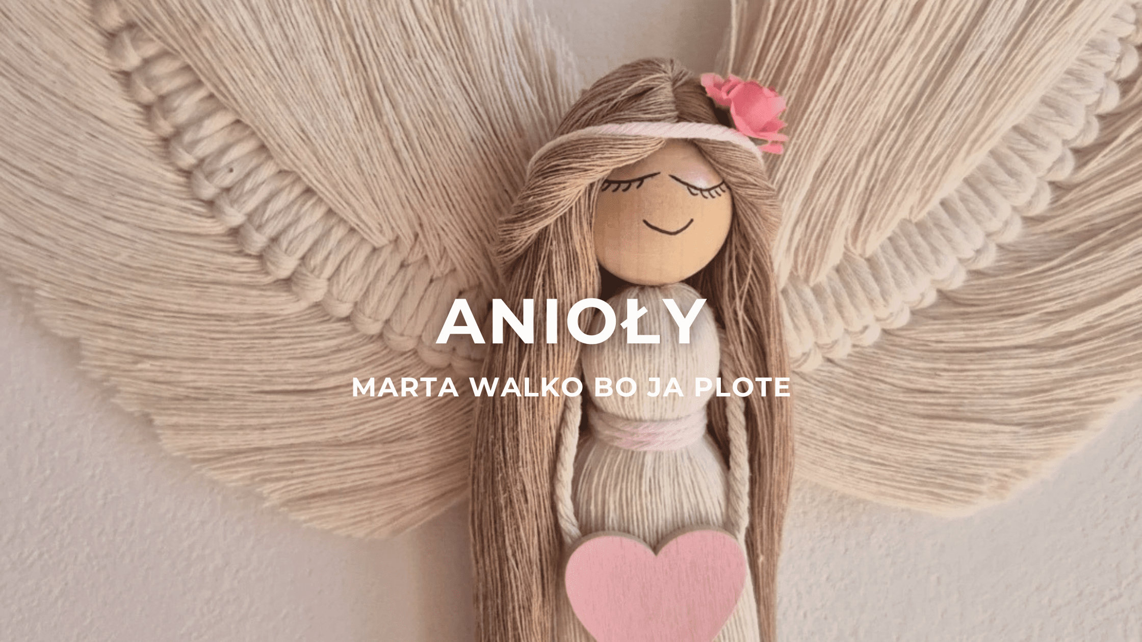 Anioły do powieszenia na ścianie