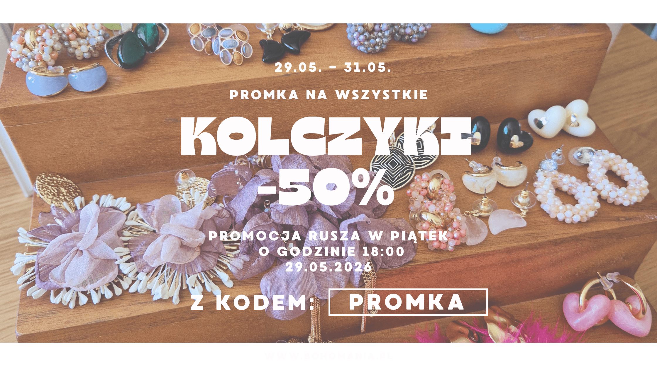 Promocja kolczyki